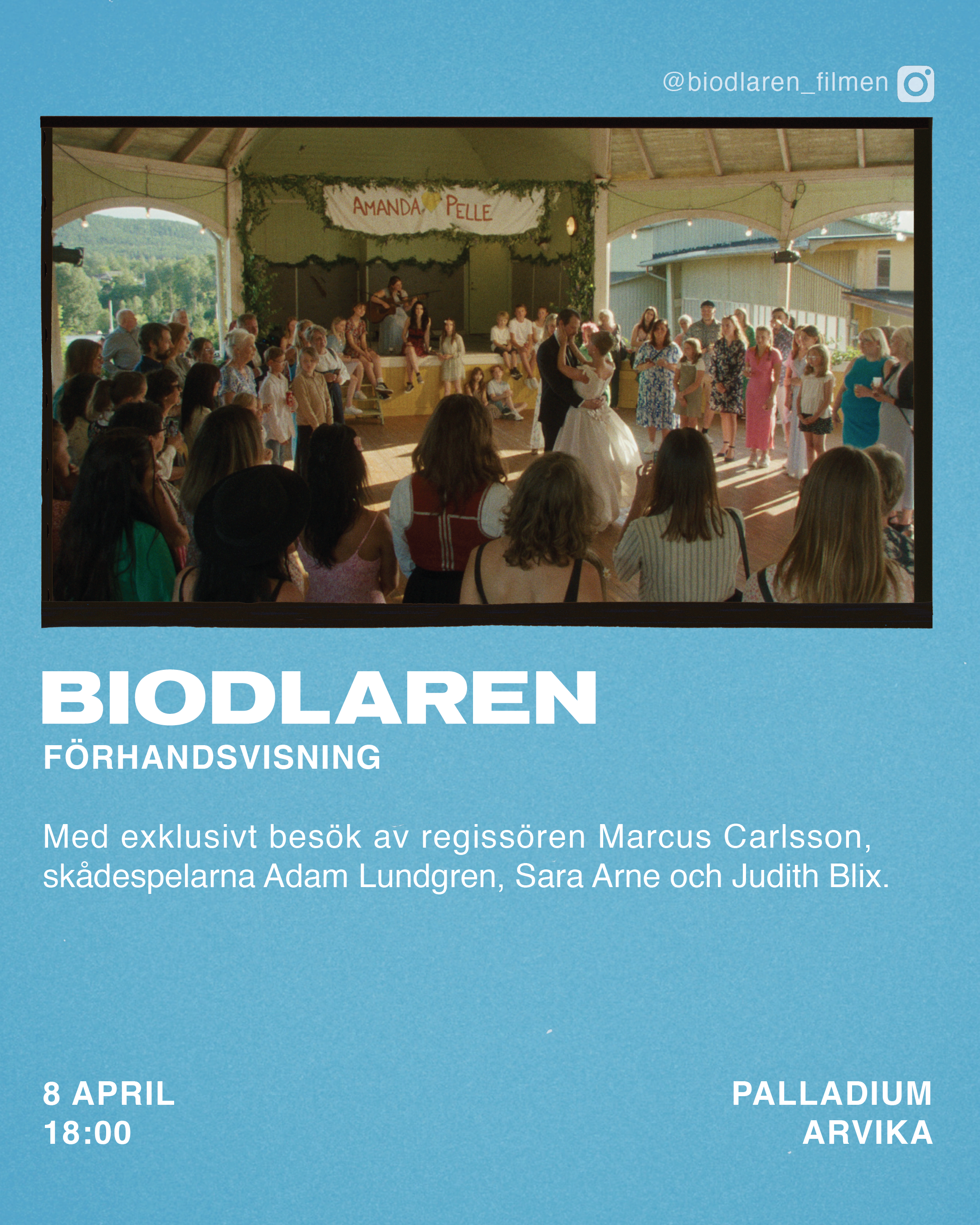 Bild till evenamnget SMYGPREMIÄR MED BESÖK - BIODLAREN